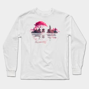 japanese garden Long Sleeve T-Shirt